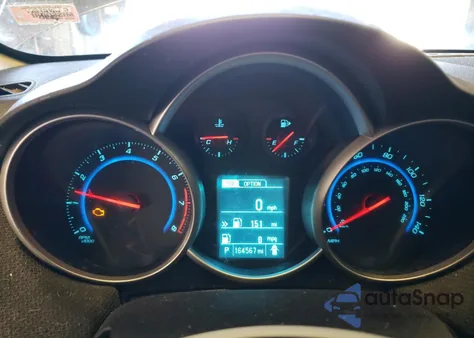 2015 Chevrolet Cruze Lt из США, поврежденный, VIN 1G1PC5SB5F7236010